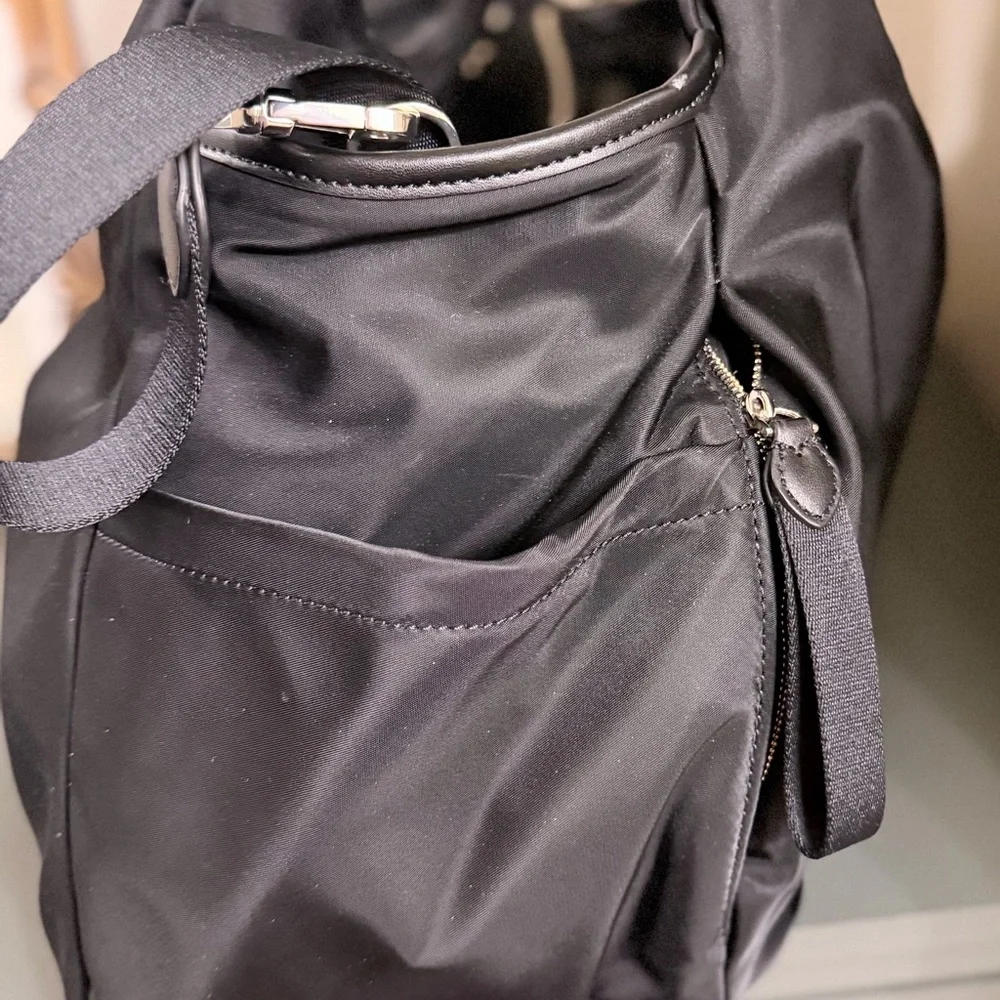 Kate Spade Black Nylon Diaper Bag Tote - Picture 6 of 7